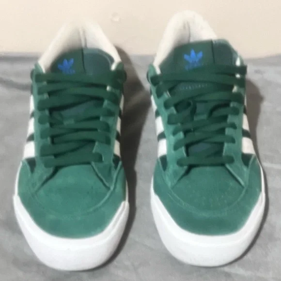 adidas gazelle silver green womens adidas Nora Core Black/Court Green/Cloud White 8 main image 1